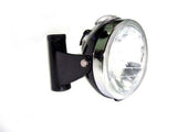 Brand New  Black Painted Headlight + Brackets Fits Royal Enfield available at Online at VintageTank24x7