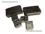 New Petrol/Fuel Tank Strap Rubber Set Fits Lambretta Scooter, GP Series 3 available at Online at VintageTank24x7