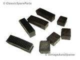 New Petrol/Fuel Tank Strap Rubber Set Fits Lambretta Scooter, GP Series 3 available at Online at VintageTank24x7