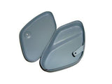 Customized Kidney Shaped Tool Box Spare Parts Fits Vintage AJS and Matchless Motorcycles available at Online at VintageTank24x7