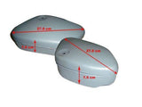 Customized Kidney Shaped Tool Box Spare Parts Fits Vintage AJS and Matchless Motorcycles available at Online at VintageTank24x7