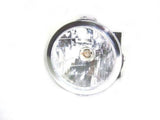 Brand New  Black Painted Headlight + Brackets Fits Royal Enfield available at Online at VintageTank24x7