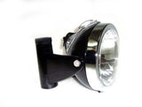 Brand New  Black Painted Headlight + Brackets Fits Royal Enfield available at Online at VintageTank24x7