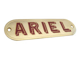 Brand New Ariel Golden Emblem Petrol Tank - Ariel Motorcycle