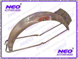 Norton 16h Style Front Mudguard With Number Plate Fits Royal Enfield 500cc Motorcycle available at Royal Spares