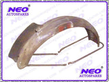 Norton 16h Style Front Mudguard With Number Plate Fits Royal Enfield 500cc Motorcycle available at Royal Spares