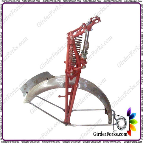 Brand New Girder/Springer Fork & Front Mudguard Assembly Fits Norton 16H Royal Enfield 500cc available at Royal Spares