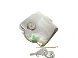 Chromed Finish Petrol Tank Flap Set Fits Lambretta  LI3 GP Vijay Super Model available at Online at VintageTank24x7