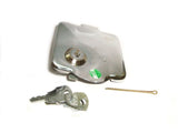 Chromed Finish Petrol Tank Flap Set Fits Lambretta  LI3 GP Vijay Super Model available at Online at VintageTank24x7