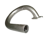 New Exhaust U Bend Pipe Silver Painted Fits Lambretta GP 150 available at Online at Royal Spares