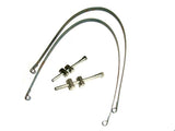 New Petrol Tank Strap Set Fits Lambretta Scooter available at Online at VintageTank24x7