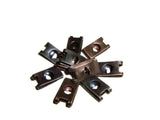 New Mudguard Flash Clips (10 Pcs) Fits Lambretta available at Online at Royal Spares