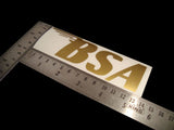 Best Quality Golden Colour Gas Tank Sticker Set Fits BSA All Motorcycle