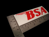 Good Quality Red Shaped Stickers Fits A65 A10 B44 B25 A75 BSA Models