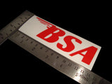 Good Quality Red Shaped Stickers Fits A65 A10 B44 B25 A75 BSA Models