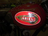 Petrol Tank's Brass Badges Fits Ariel 4H 4G 4F SQ4 VH VB RED HUNTER 350 500 Motorcycles