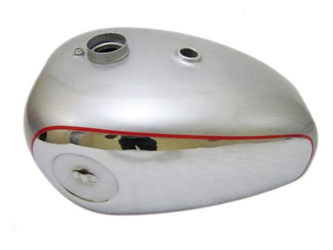 New Quality 4 Gallon Chrome Silver Painted Petrol Tank Fits BSA Gold Star B34 A7 A10