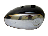 New Quality Black Painted Chrome Petrol Tank Fits BSA A7 A10 Motorcycles Models