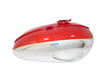 Hi Quality Red Painted Chrome Petrol Tank Fits BSA A65 2 Gallon Motorcycles 1968-69