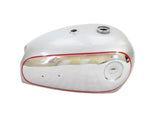 New Silver Painted Chrome Petrol Tank Fits BSA A7 A10 Models