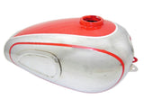 New Top Quality Chromed Petrol Tank Red Painted Fits Horex Regina Bikes