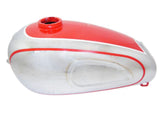 New Top Quality Chromed Petrol Tank Red Painted Fits Horex Regina Bikes