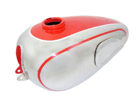 New Top Quality Chromed Petrol Tank Red Painted Fits Horex Regina Bikes