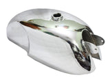 New Quality Chrome Finish 4 Gallon Petrol Tank Fits Royal Enfield Motorcycle