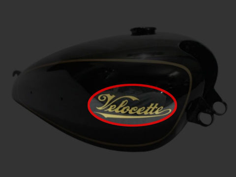 Brand New Golden Fuel Tank Decals/Stickers For Vintage Velocette Motorcycles