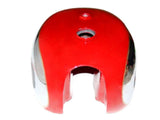 New Chrome Painted Red Plated Petrol Tank Fits BSA Goldstar A7 A10 Models