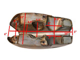 New Quality Ready To Paint Raw Steel Fuel Tank Fits Norton Commando Bikes