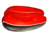 New Chromed Petrol Tank Red Fits BSA A65 Thunderbolt / Lighting Motorcycles