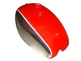 New Chromed Petrol Tank Red Fits BSA A65 Thunderbolt / Lighting Motorcycles