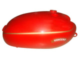 Brand New Petrol Tank Red Painted Finish Fits Vincent Motorcycles