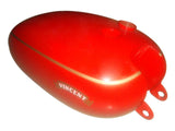 Brand New Petrol Tank Red Painted Finish Fits Vincent Motorcycles