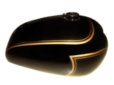 Brand New Black Painted Gas Fuel Petrol Tank Fits Panther M100 600cc -1947-1953