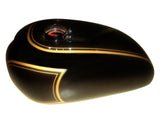 Brand New Black Painted Gas Fuel Petrol Tank Fits Panther M100 600cc -1947-1953