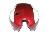 Custom, made Cherry Red- White Fuel Petrol Tank 4 Gallon Fits Vintage Triumph Trident T160