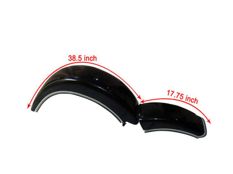 Rear Mudguard/Fender Black Painted Fits Vintage BMW R71 Models