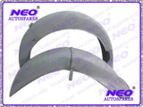 Front & Rear Mudguard Ready To Paint Fits Vintage BMW,R71 Motorcycle