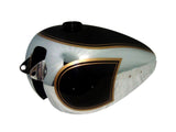 Black Painted Tank Fuel Tank Fits BSA A7 Plunger Model