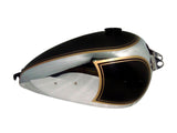 Black Painted Tank Fuel Tank Fits BSA A7 Plunger Model