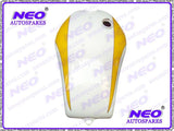 Yellow Painted Petrol Tank-Cream Fits Triumph T160 Trident Motorcycles.