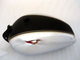 New Black And Chromed Fuel/Gas Tank Fits BSA Ariel