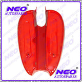 Red & Chromed Tank Vintage Petrol/Gas Fits Panther M100-M120 Models