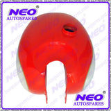 Red & Chromed Tank Vintage Petrol/Gas Fits Panther M100-M120 Models