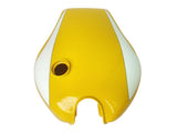Yellow And White Fuel Petrol Tank For Fits Triumph Trident T160 Motorcycles