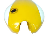 Yellow And White Fuel Petrol Tank For Fits Triumph Trident T160 Motorcycles
