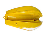 Yellow And White Fuel Petrol Tank For Fits Triumph Trident T160 Motorcycles