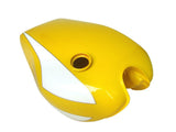 Yellow And White Fuel Petrol Tank For Fits Triumph Trident T160 Motorcycles